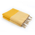 Fouta XXL cotton 200x200 IBIZA saffron yellow