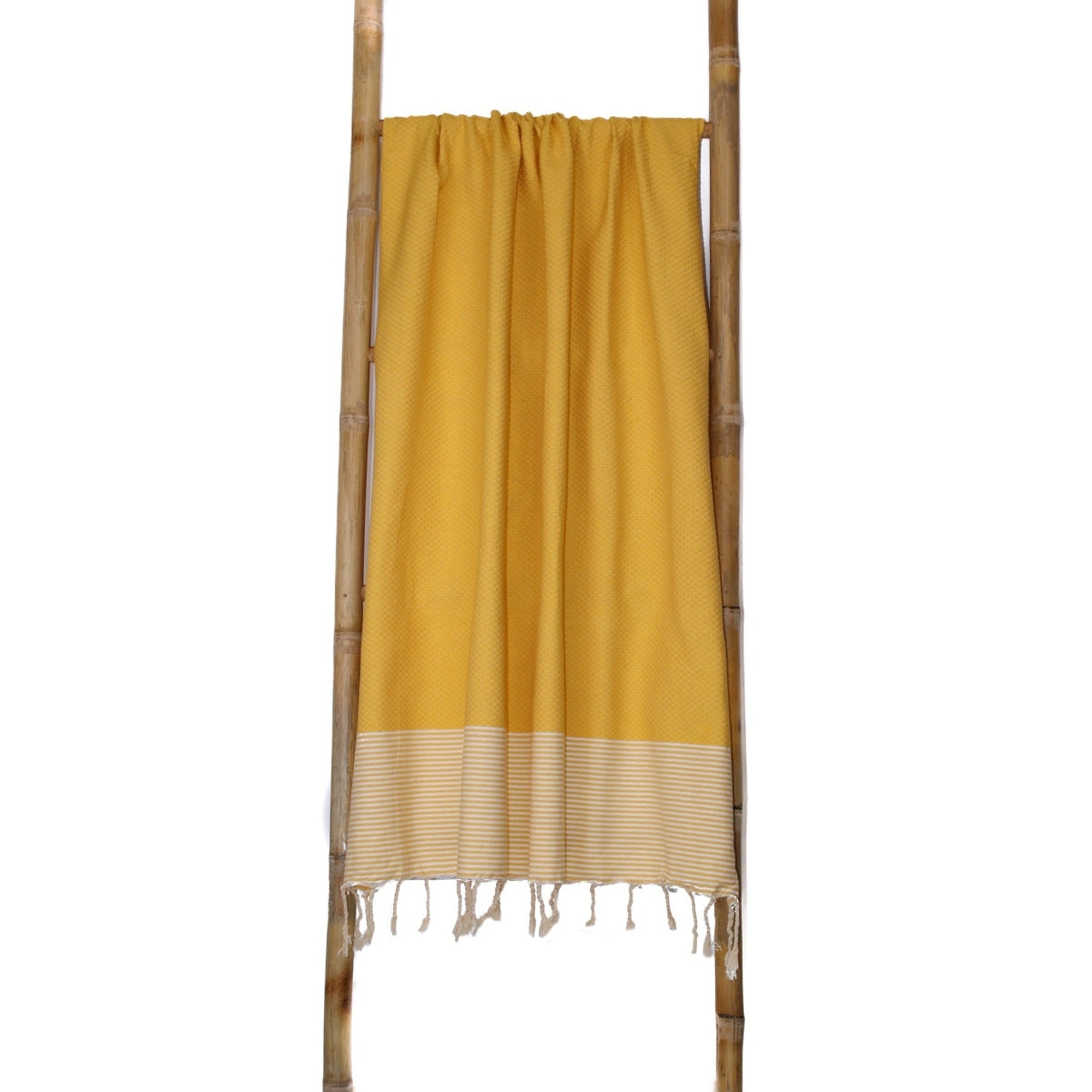 Fouta XXL cotton 200x200 IBIZA saffron yellow