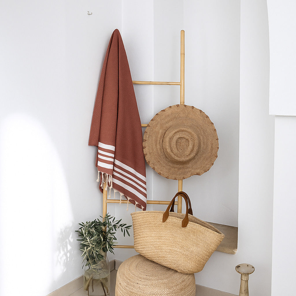 Newport - Fouta - Rouge Tomette