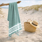 Fouta Coton 100X200 Newport Vert Jade