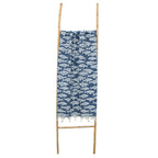 Fouta jacquard coton 100x200 POISSON bleu jean
