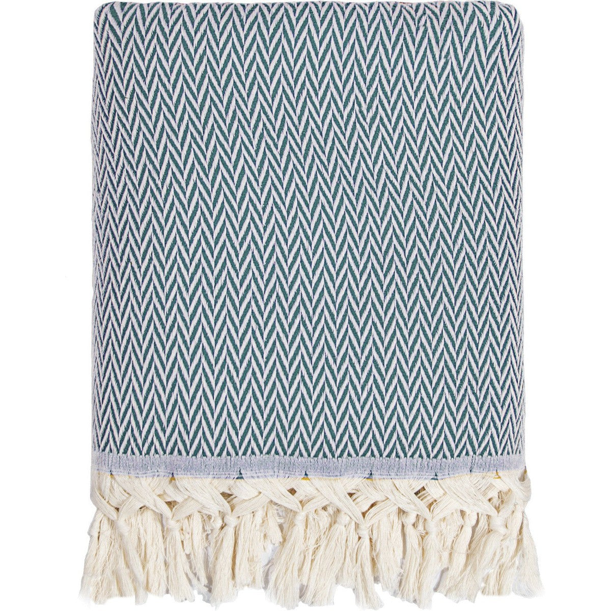 Aspen - Plaid - Laine - Bleu Canard