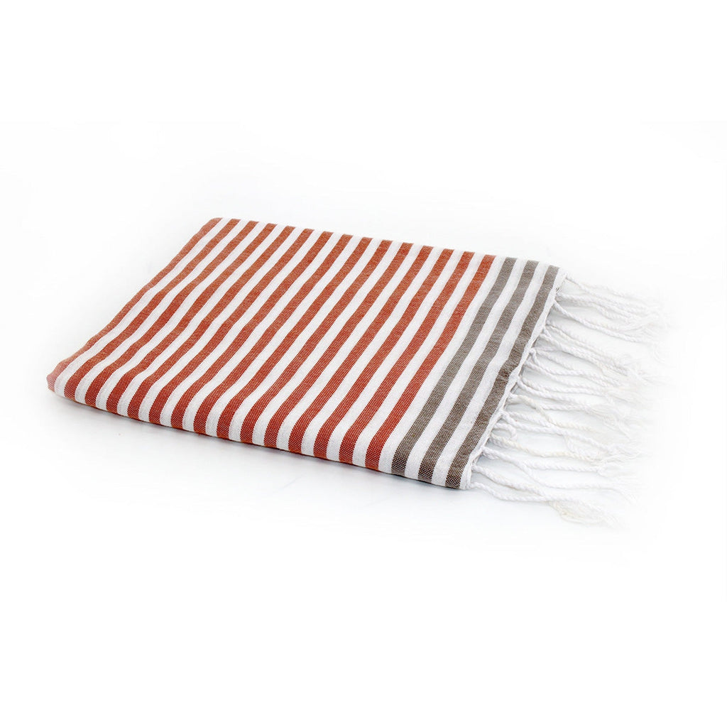 Fouta de algodón Bora Bora - Rojo