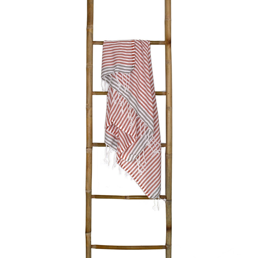 Fouta de algodón Bora Bora - Rojo