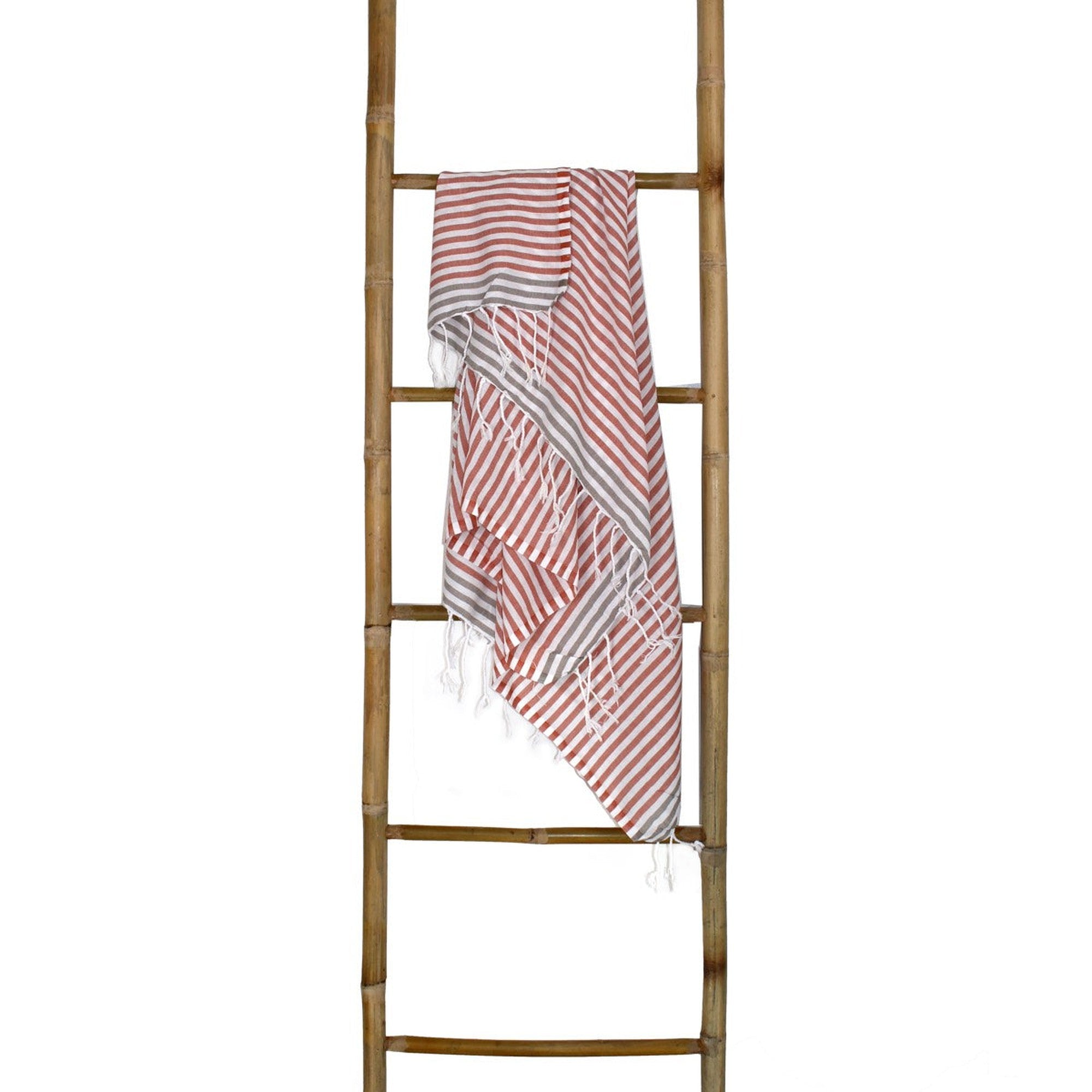Fouta de algodón Bora Bora - Rojo