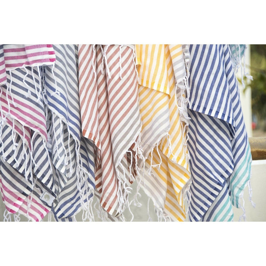 Fouta de algodón Bora Bora - Rojo