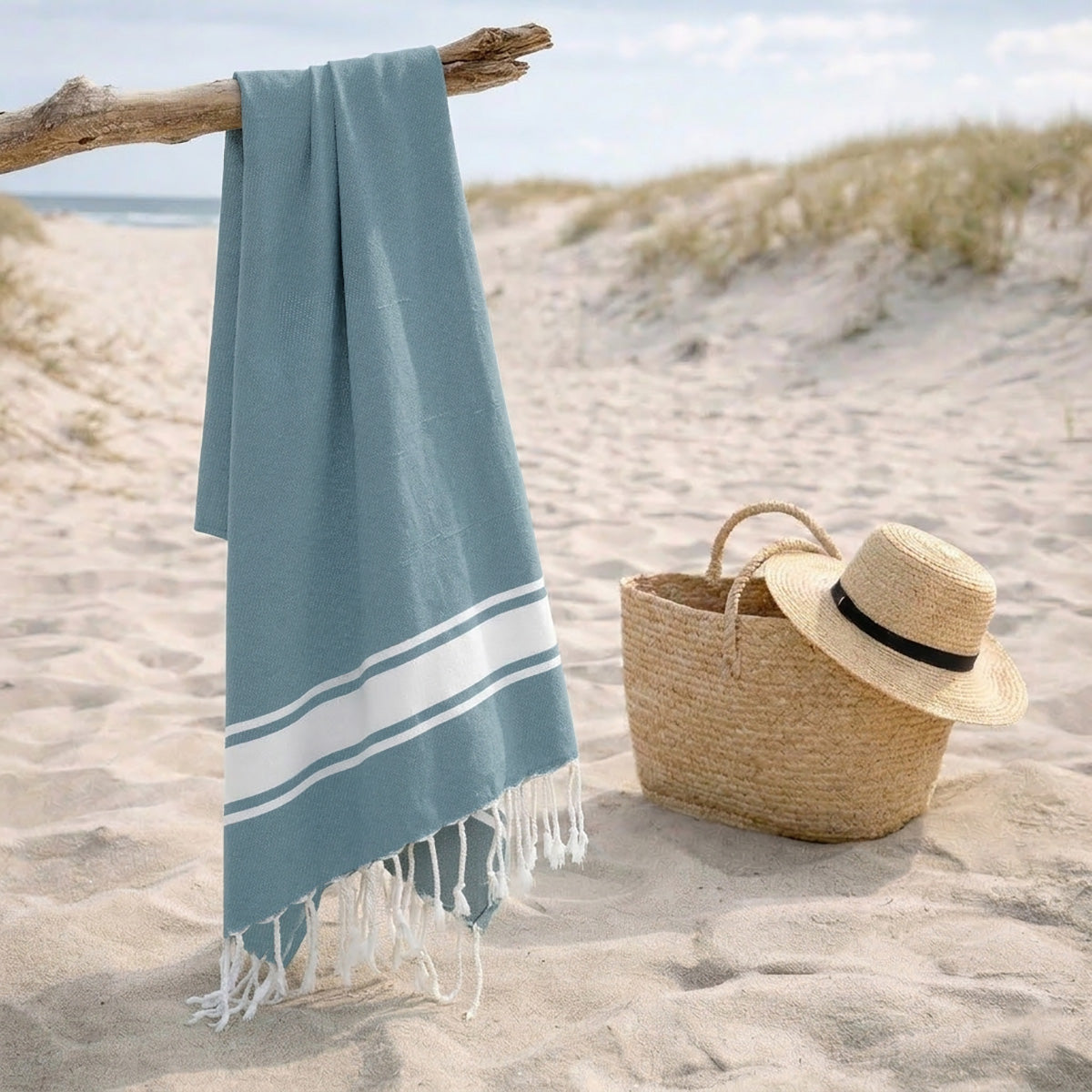 Fouta - Cotton - Sage Green - St Tropez