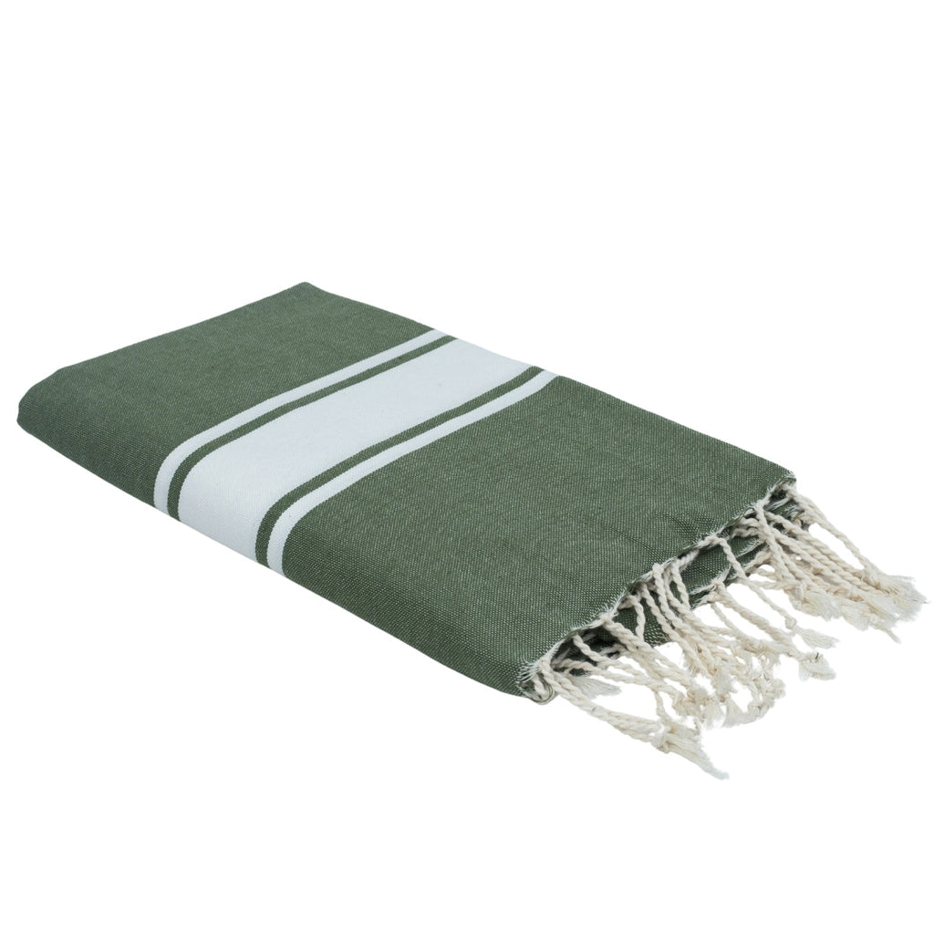 Fouta - Algodón - Verde Oliva - St Tropez