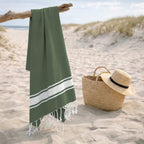Fouta - Algodón - Verde Oliva - St Tropez