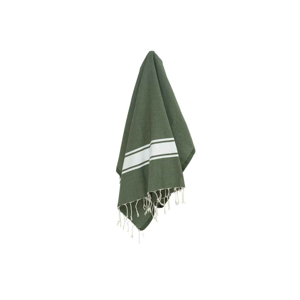 Fouta - Algodón - Verde Oliva - St Tropez