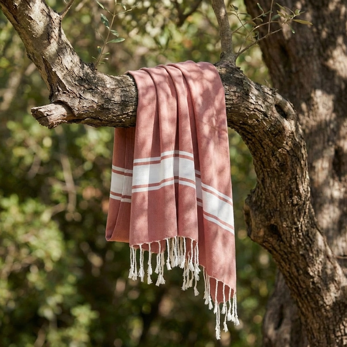 Fouta - Algodón - Rosa Arcilla - St Tropez