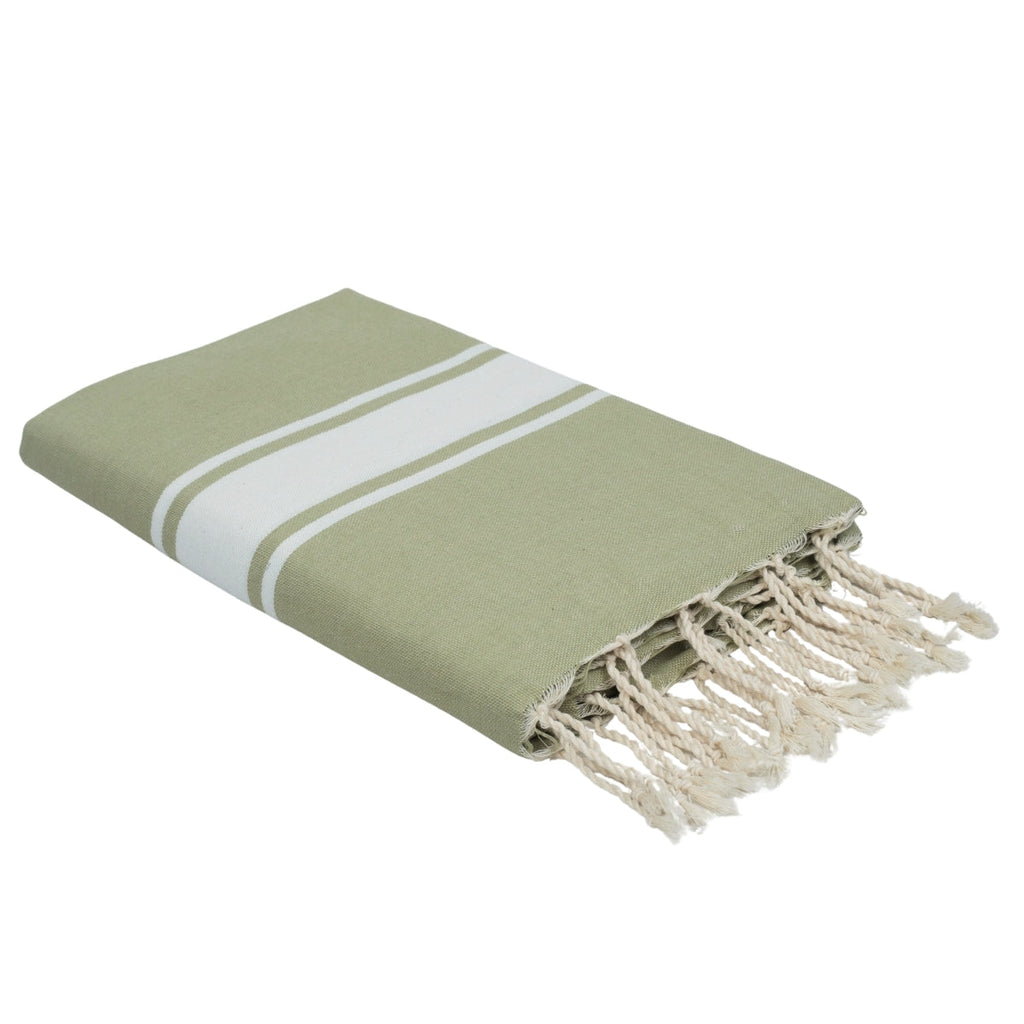 Fouta - Cotton - Almond Green - St Tropez