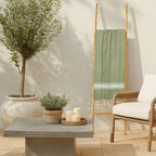 Fouta - Cotton - Almond Green - St Tropez