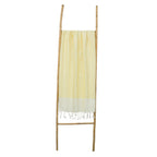 Ibiza - Fouta Nid D'Abeille - Jaune Pâle