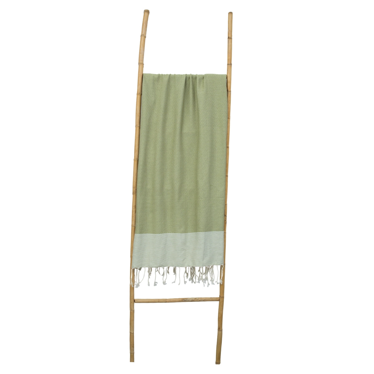 Ibiza - Fouta Nid D'Abeille - Vert Amande
