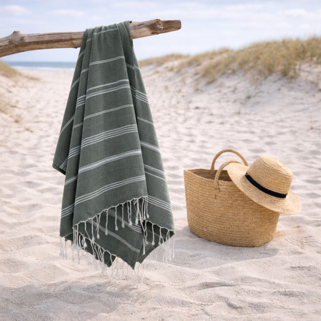 Mykonos - Fouta - Vert Olive