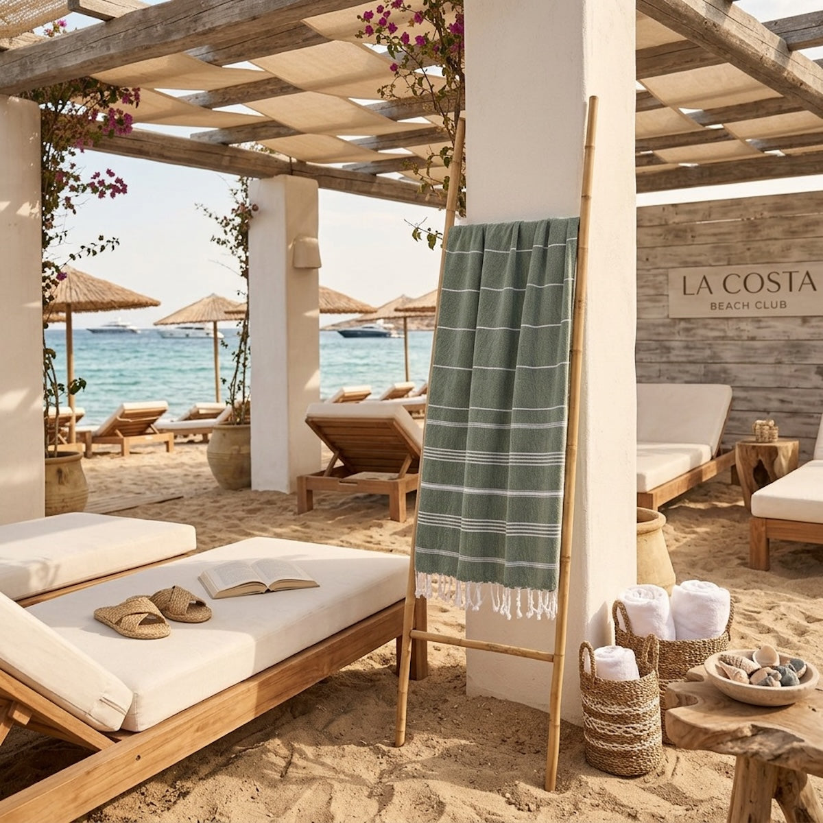 Mykonos - Fouta - Vert Olive