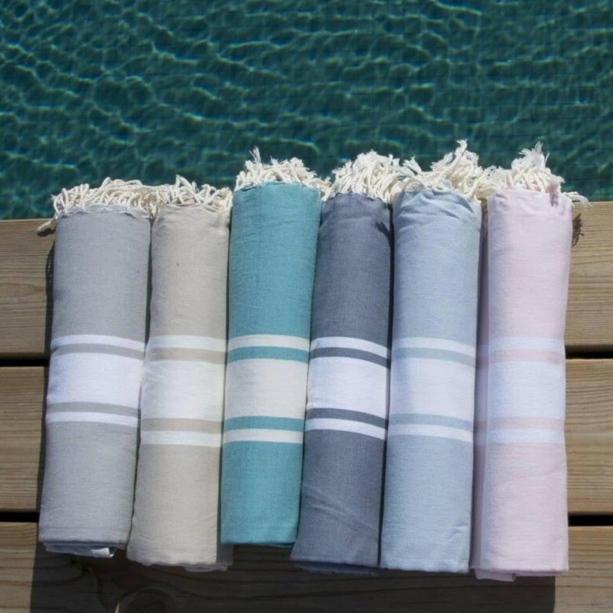 Fouta - Algodón - Beige - St Tropez