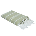 Fouta Coton 100X200 Mykonos Vert Amande