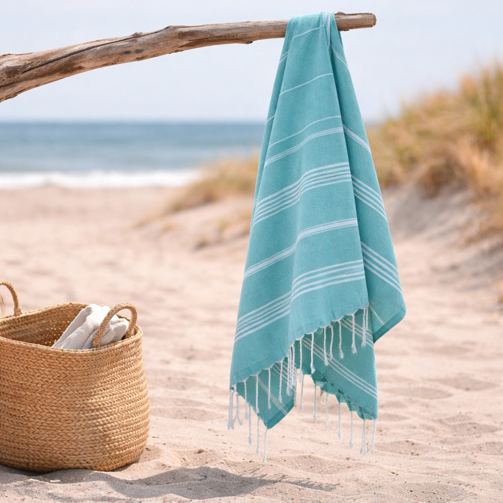 Mykonos - Fouta - Vert Canard