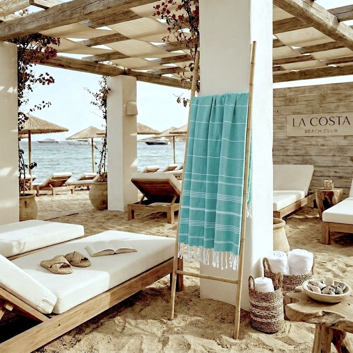 Mykonos - Fouta - Vert Canard