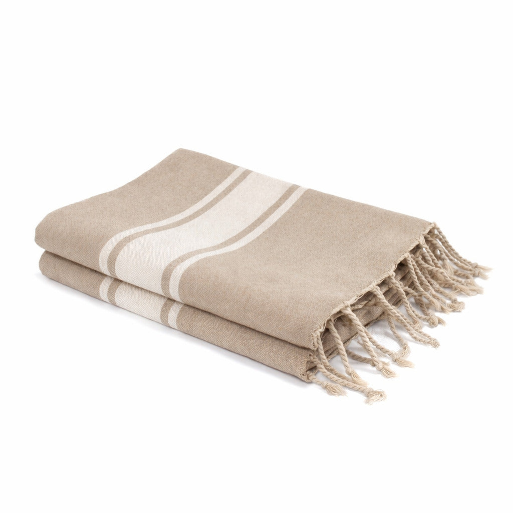 St Tropez - Fouta Xxl - Beige
