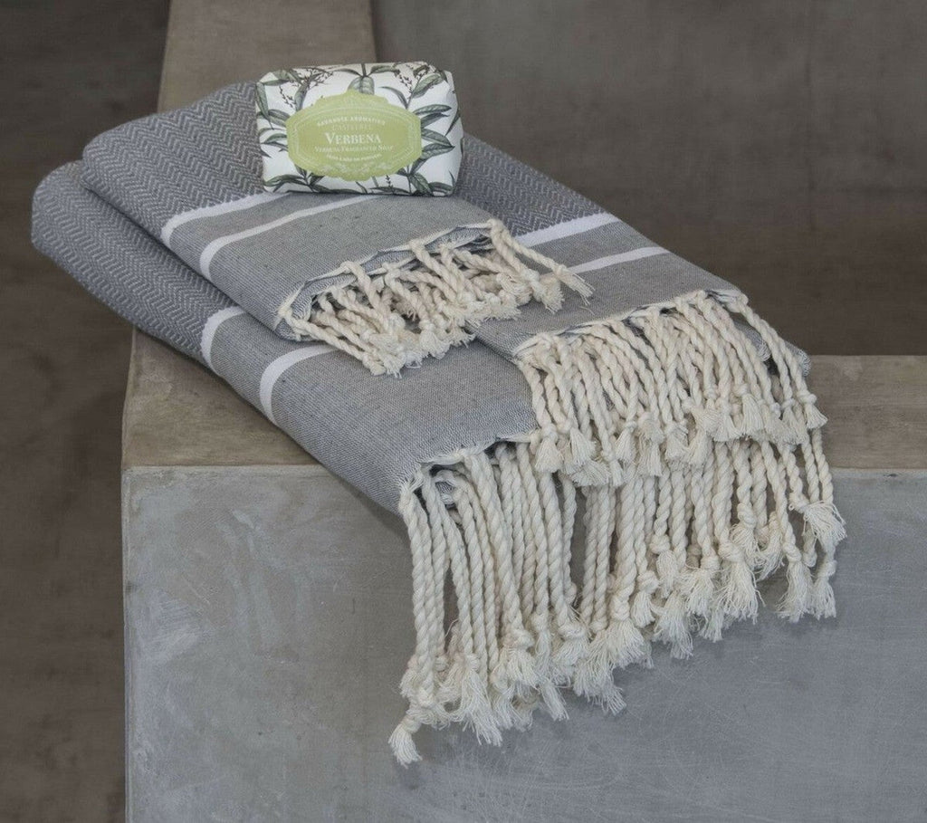 Stockholm Bath Foutas - Medium Gray - Cotton