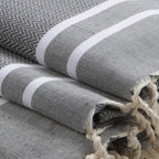 Stockholm Bath Foutas - Medium Gray - Cotton