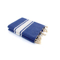 St Tropez - Fouta Xxxl - Bleu Grec