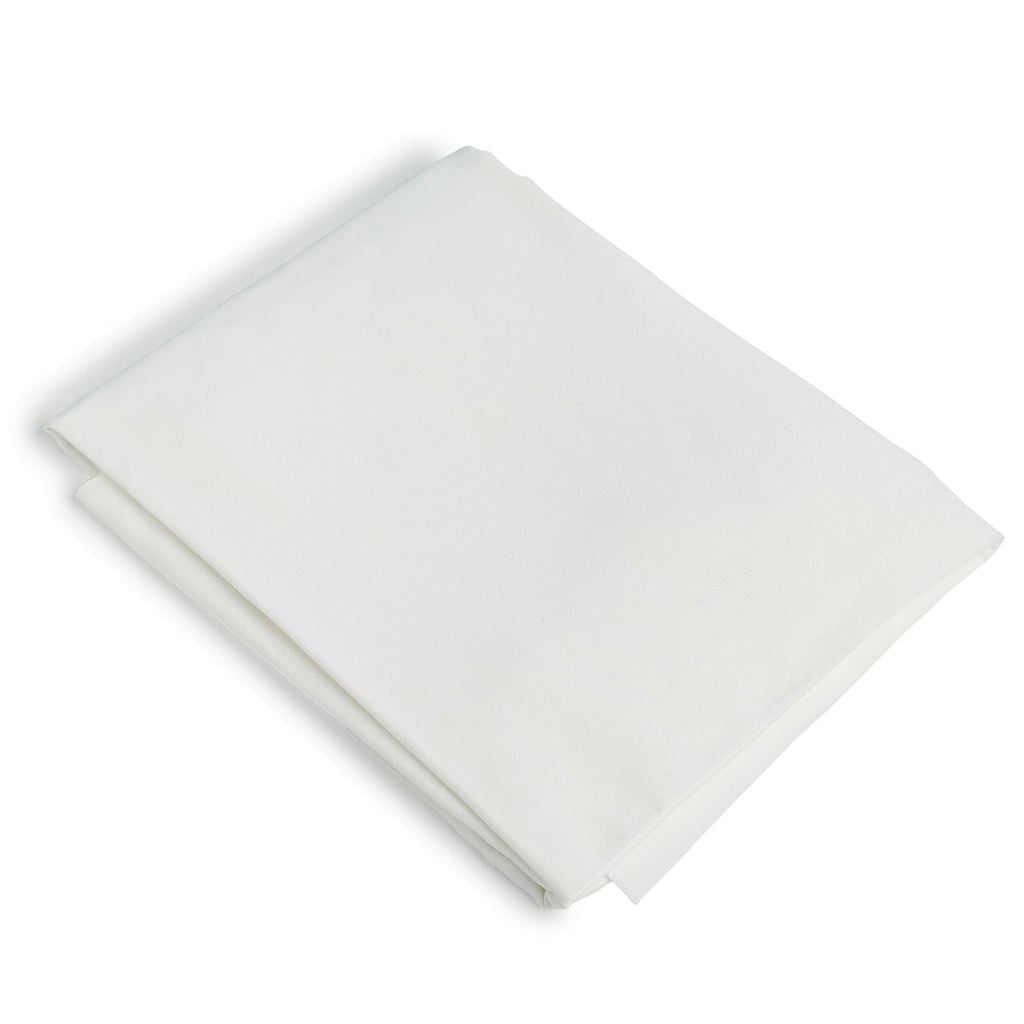 Nina - Drap Plat - Percale De Coton - Blanc