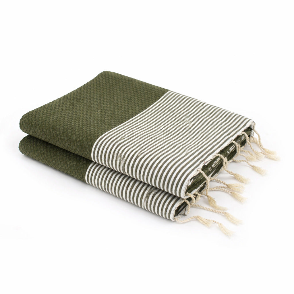 Ibiza - Fouta Xxl - Vert Kaki