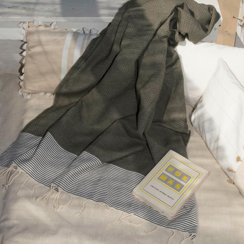 Ibiza - Fouta Xxl - Vert Kaki