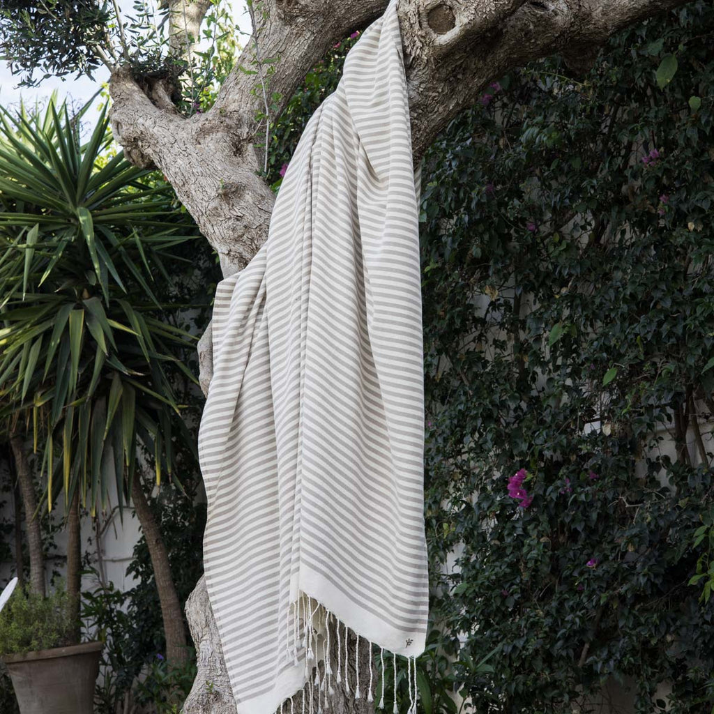 Fouta Xxxl Hossegor - Taupe - Cotton