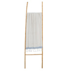 Fouta Pareo - Algodón - Beige / Azul Denim - Bora Bora