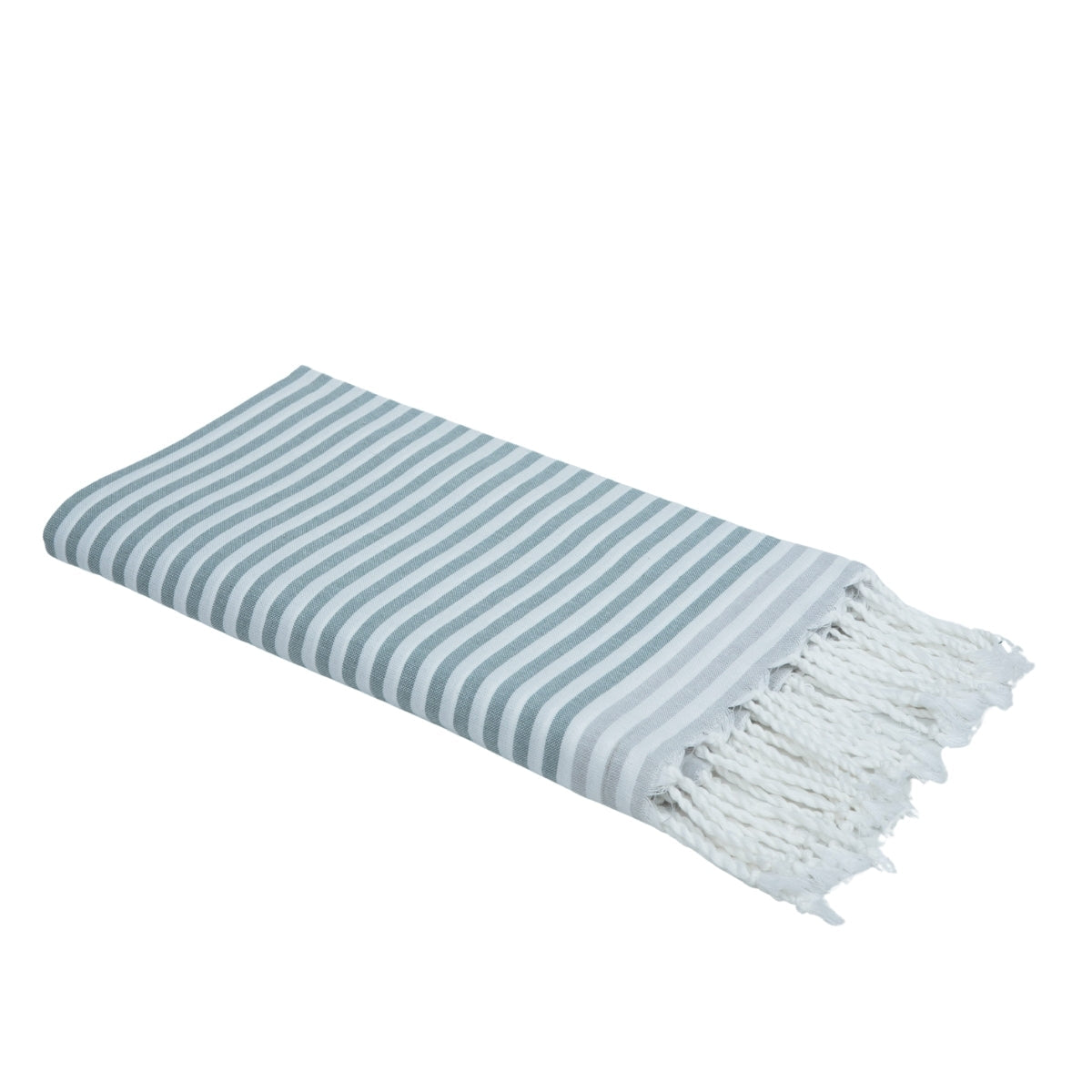 Bora Bora - Fouta Paréo - Vert Sauge/Gris Perle
