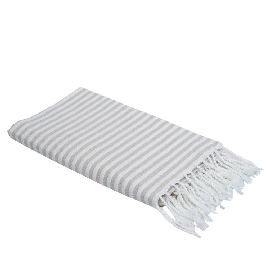Fouta Pareo - Cotton - Beige - Fiji