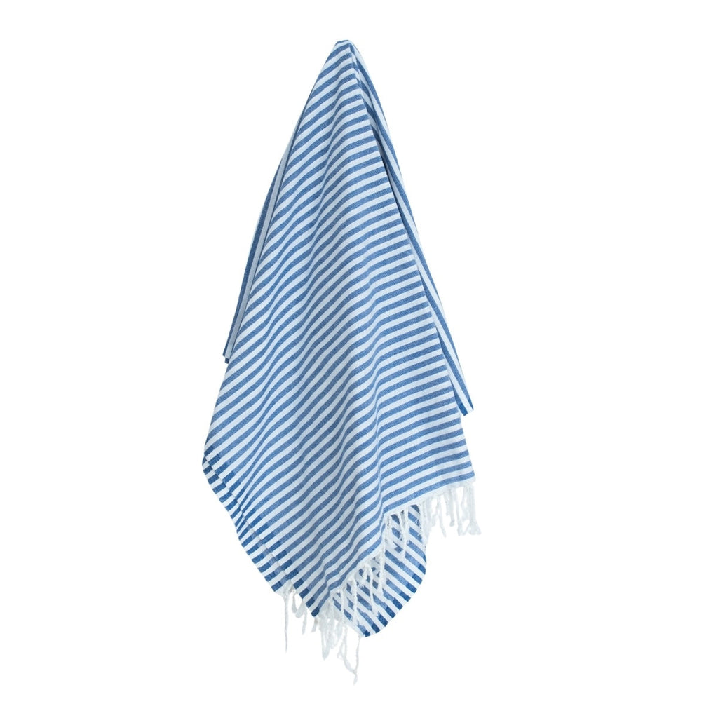 Fidji - Fouta Paréo - Bleu Grec