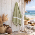 Fouta - Algodón - Verde Almendra - Marsa