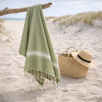 Fouta - Algodón - Verde Almendra - Marsa