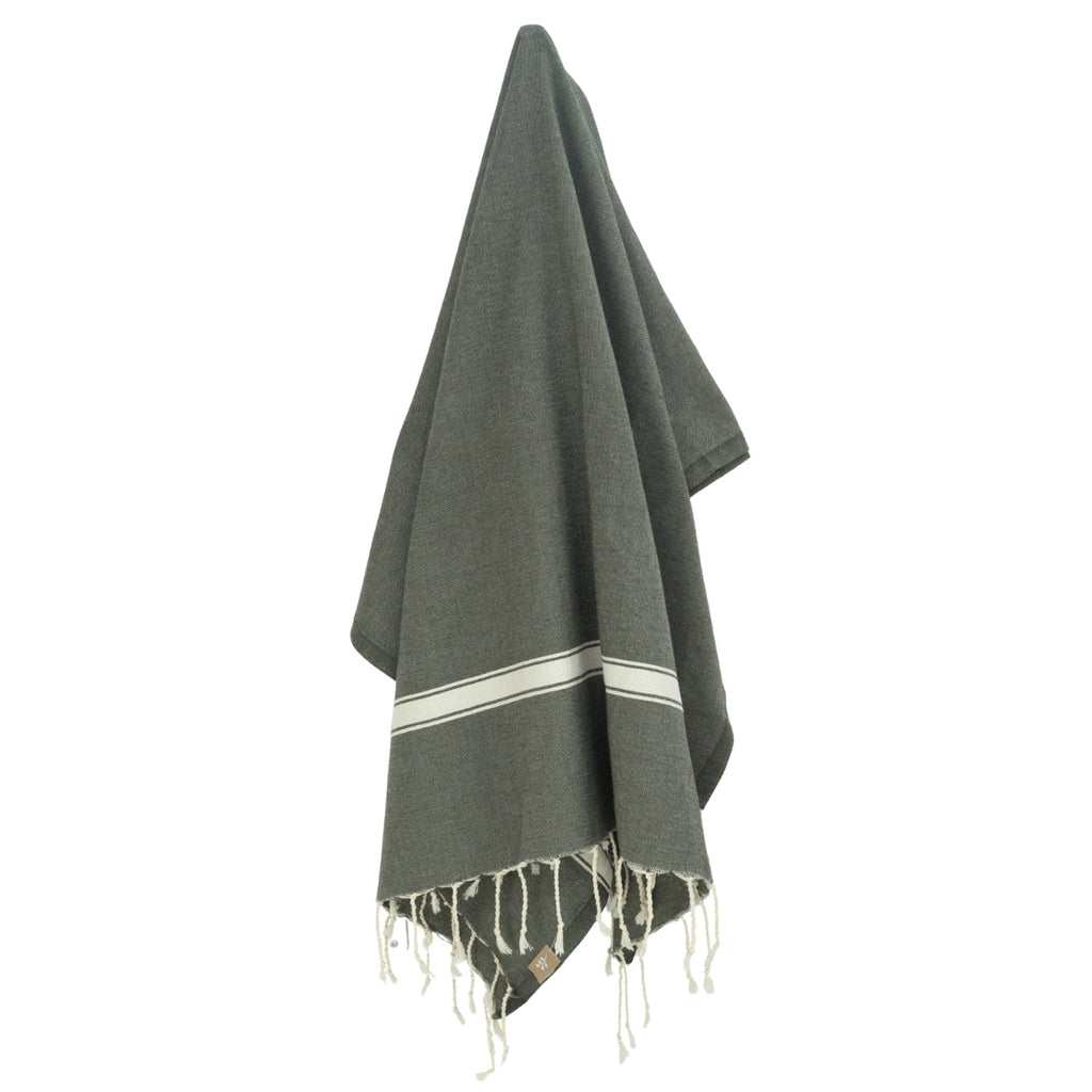 Fouta - Algodón - Verde Caqui - Marsa