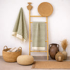 Fouta - Algodón - Verde Caqui - Hossegor