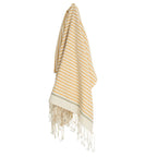 Fouta - Cotton - Mustard Yellow / Lime - Biarritz