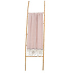 Fouta - Cotton - Powder Pink / Plum - Biarritz