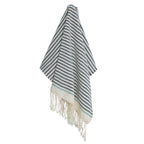 Fouta - Cotton - Denim / Water Green - Biarritz