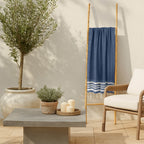 Fouta - Cotton - Denim Blue - Newport