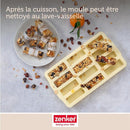 Zenker - Moule En Silicone Pour 12 Barres De Muesli Zenker Sweet Sensation - Beige