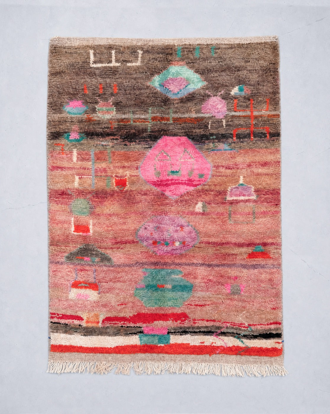 Alfombra bereber marroquí Boujaad 2,57 × 1,65 m