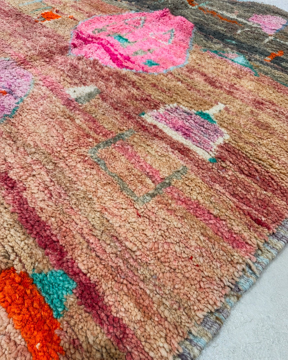 Alfombra bereber marroquí Boujaad 2,57 × 1,65 m