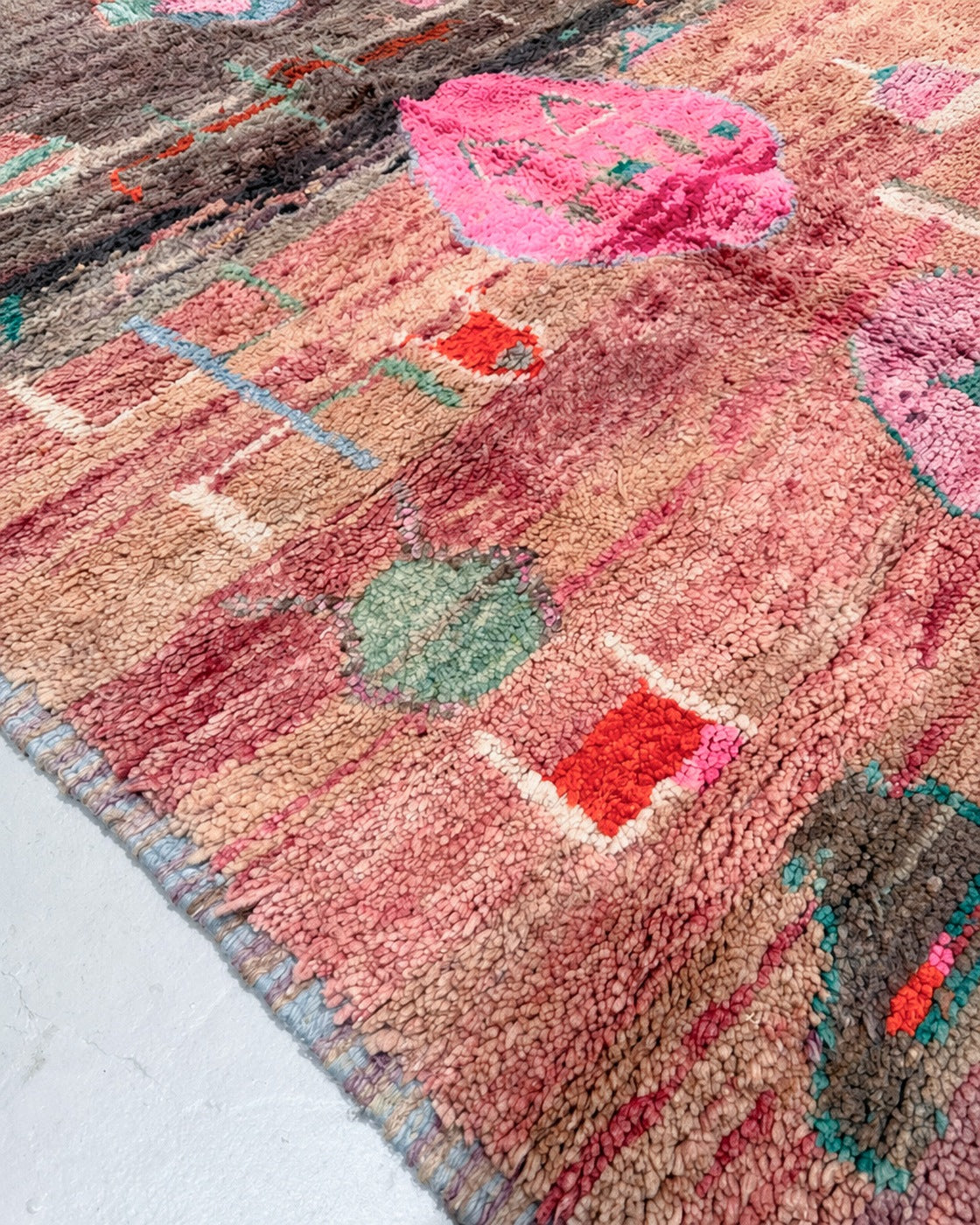 Alfombra bereber marroquí Boujaad 2,57 × 1,65 m