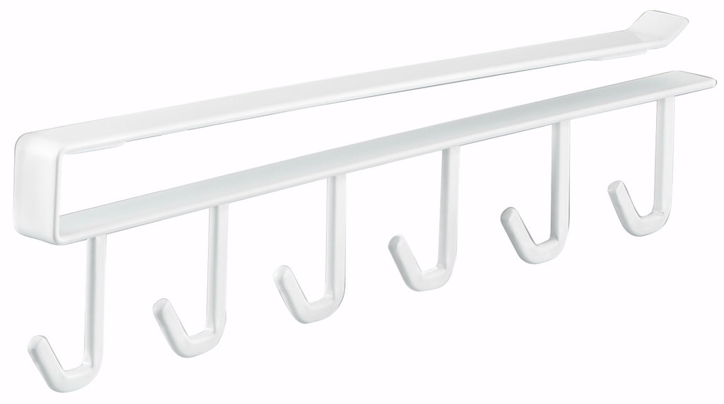 Under-Shelf Utensil Hooks - Tower - White